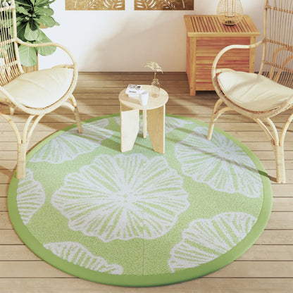 Outdoor-Teppich Arakil Grün Ø160 Cm Pp Hellgrün