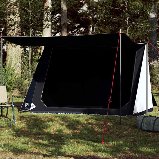 Campingzelt 2 Personen Weiß Verdunkelungsstoff Wasserfest Weiße Verdunkelung