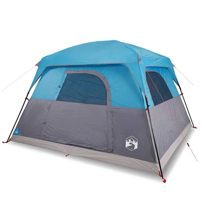 Campingzelt 4 Personen Wasserdicht Blau