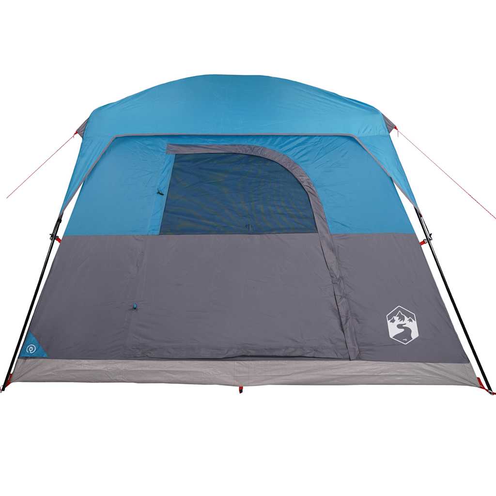 Campingzelt 4 Personen Wasserdicht Blau