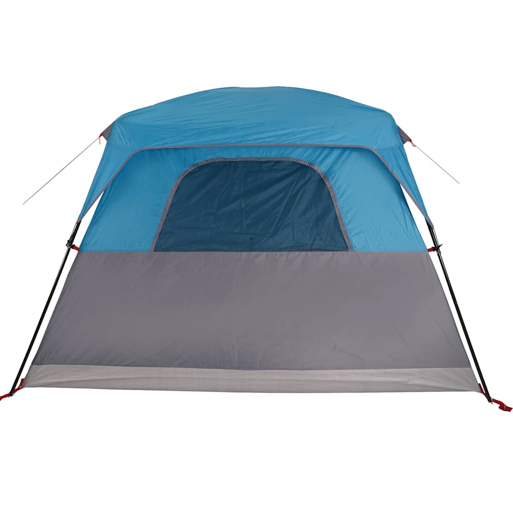 Campingzelt 4 Personen Wasserdicht Blau