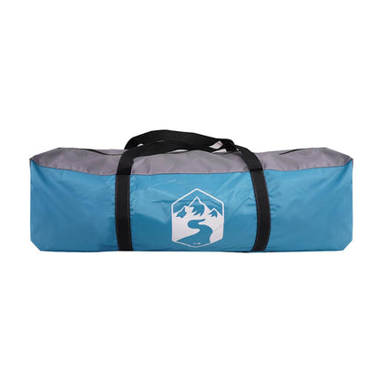 Campingzelt 4 Personen Wasserdicht Blau