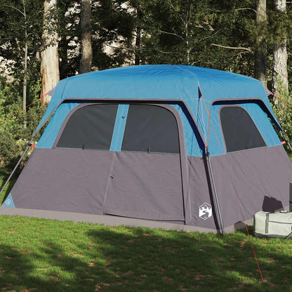 Campingzelt 4 Personen Wasserdicht Blau