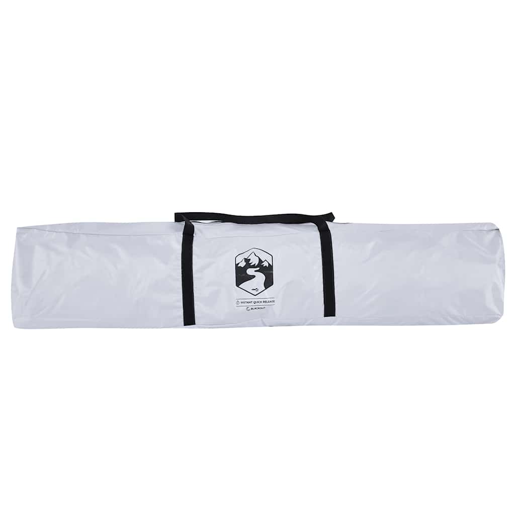 Tunnel-Campingzelt 2 Personen Weiß Dunkel Wasserdicht Weiße Verdunkelung