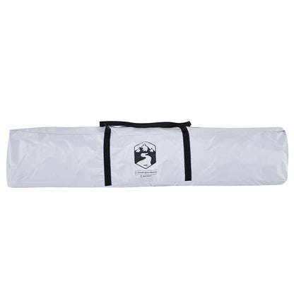 Tunnel-Campingzelt 2 Personen Weiß Dunkel Wasserdicht Weiße Verdunkelung