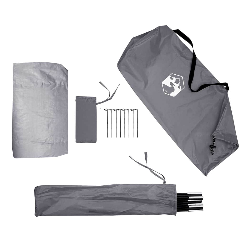 Beistellzelt Und Orange Wasserdicht Grau