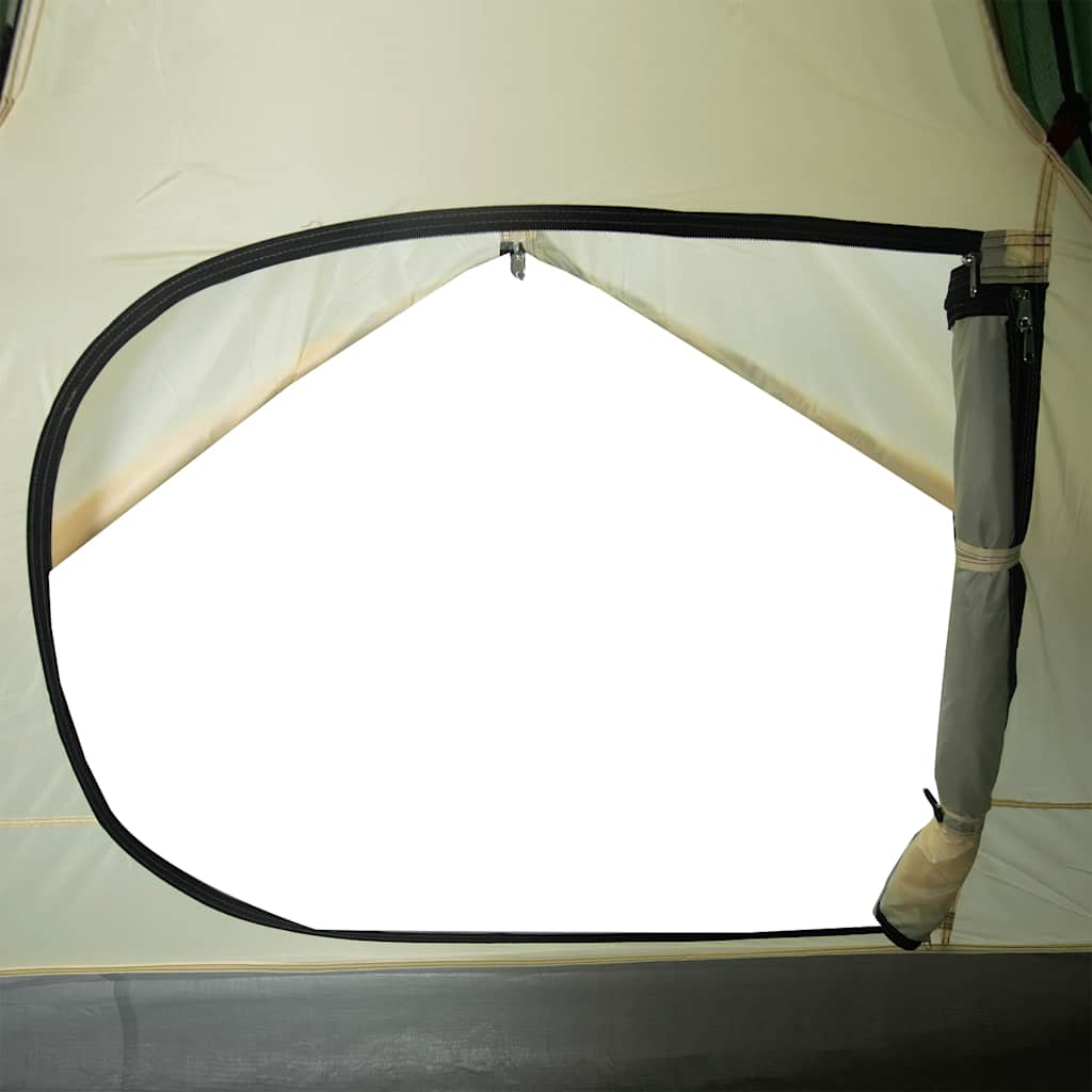 Kuppel-Campingzelt 4 Personen Wasserdicht Grün