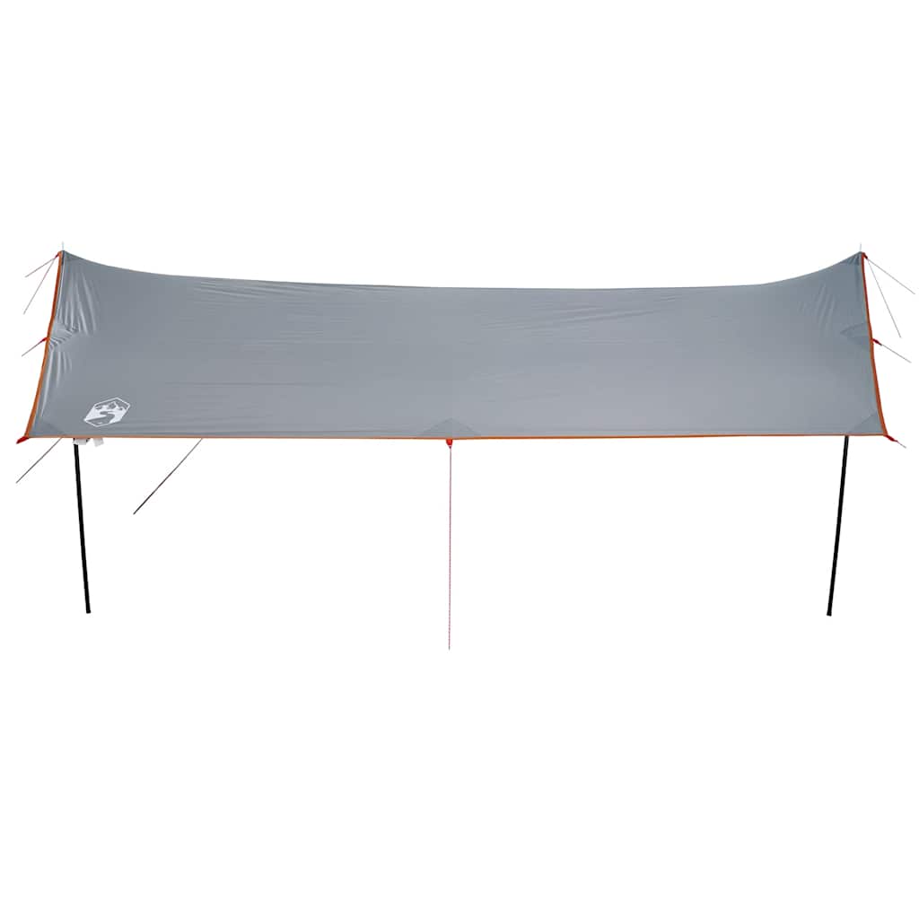 Tarp Orange 460X305X210 Cm Wasserdicht Grau Und Orange