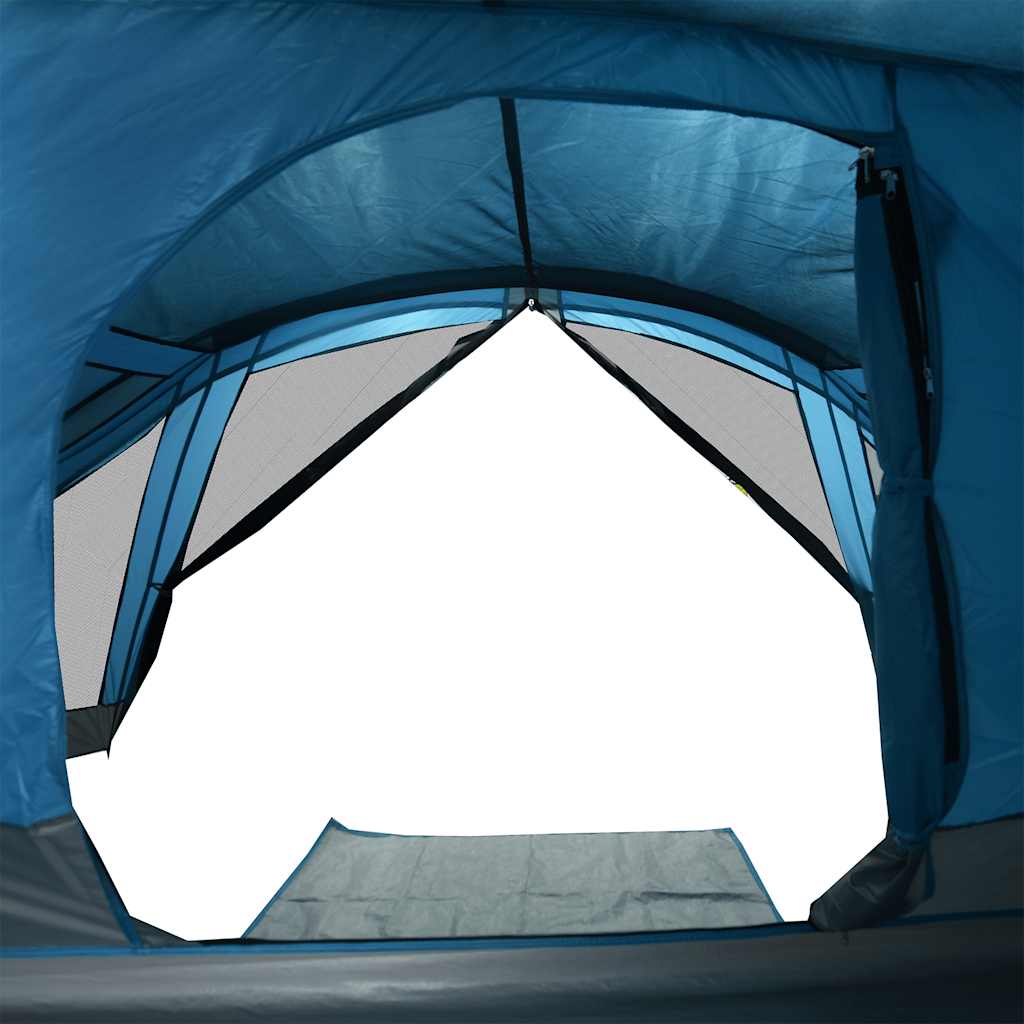 Campingzelt 4 Personen Wasserdicht Blau