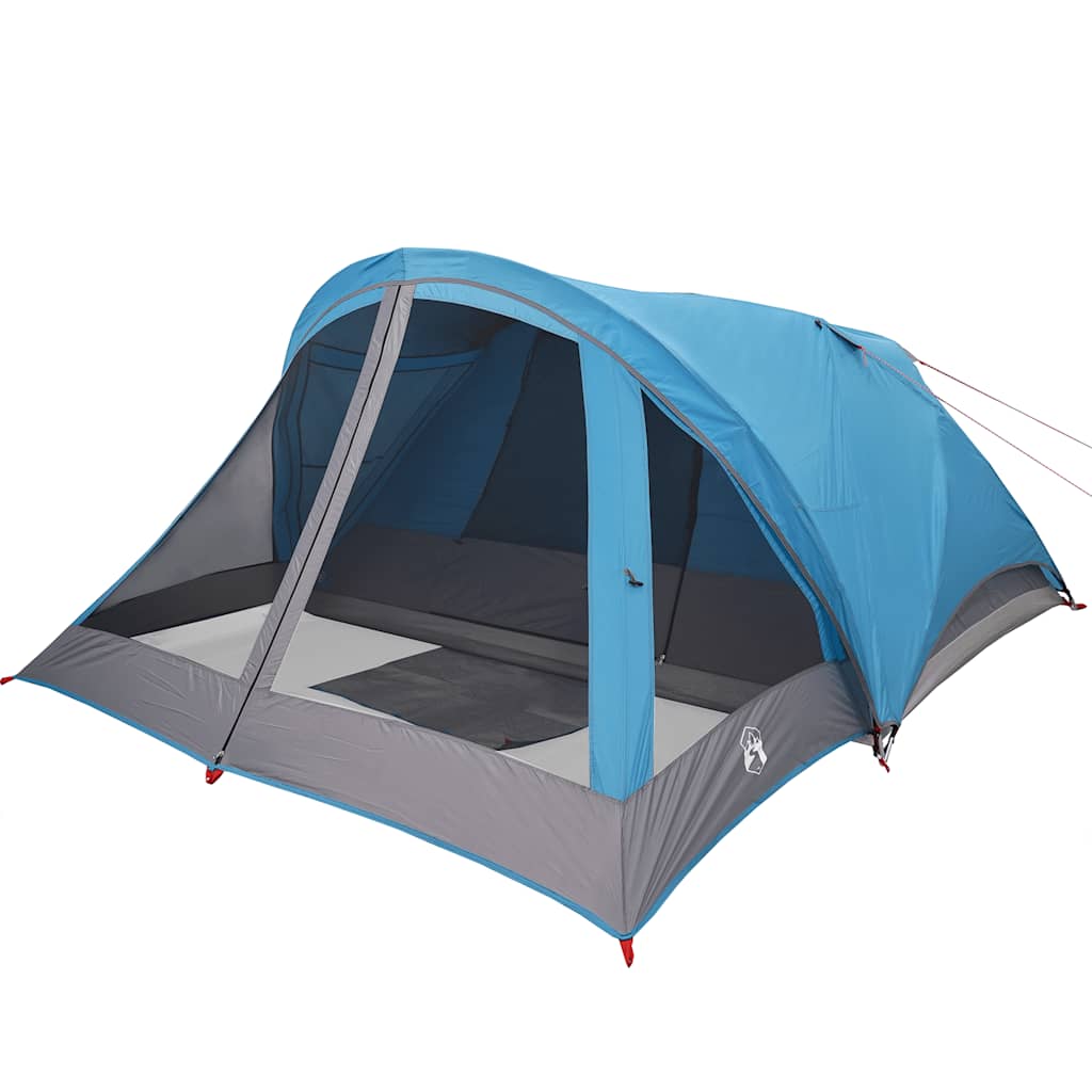 Campingzelt 4 Personen Wasserdicht Blau