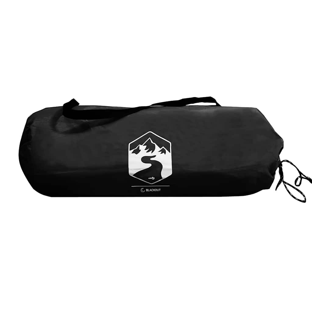 Camping-Keilzelt 2 Personen Verdunkelt Wasserdicht Weiß