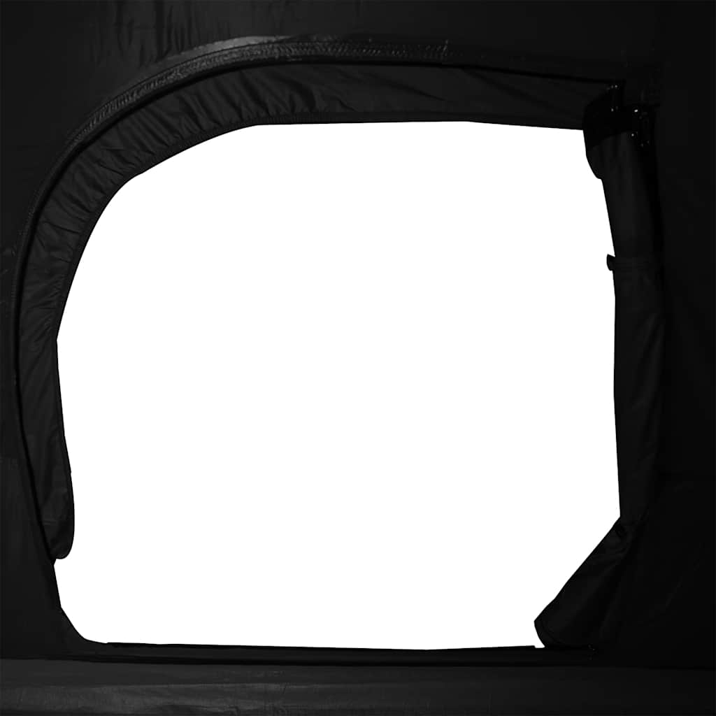 Kuppel-Campingzelt 2 Personen Dunkel Wasserdicht Weiß