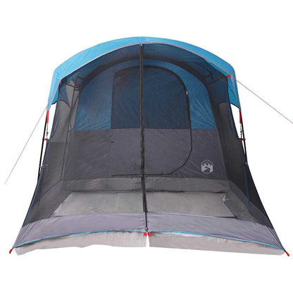 Tunnel-Familienzelt 8 Personen Wasserdicht Blau