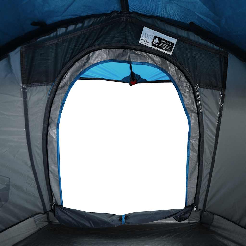 Kuppel-Campingzelt 1 Person Wasserdicht Blau