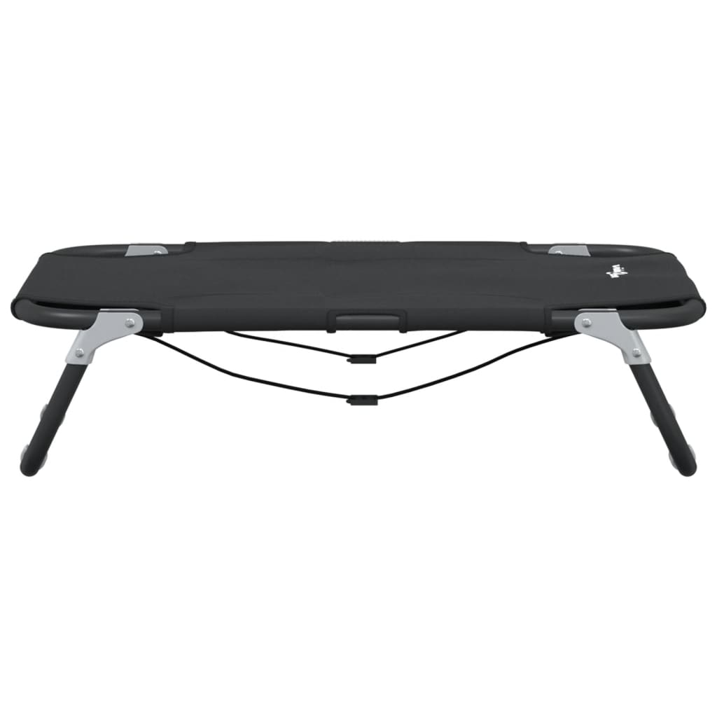 Hundeliege Klappbar Anthrazit Oxford-Gewebe Und Stahl