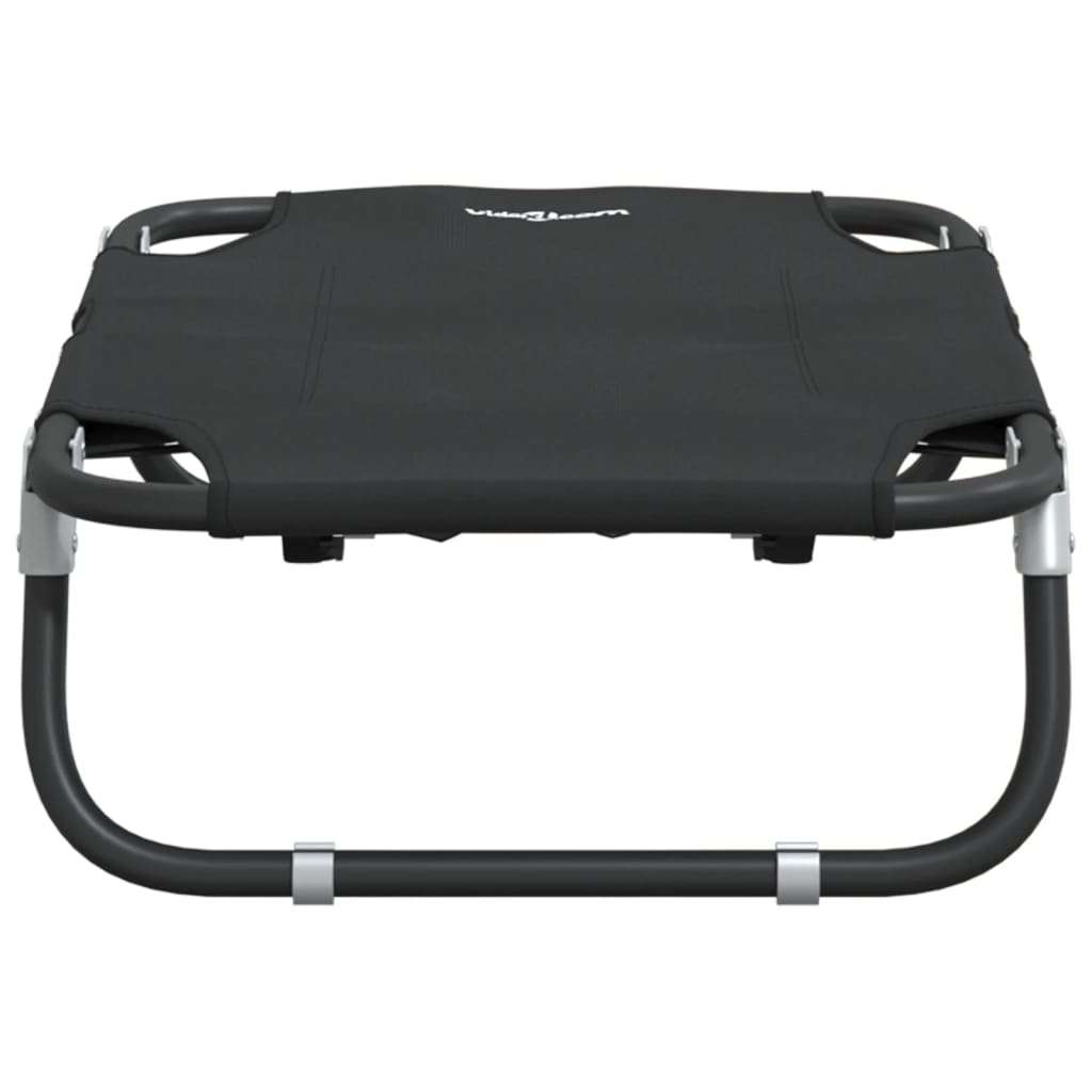 Hundeliege Klappbar Anthrazit Oxford-Gewebe Und Stahl