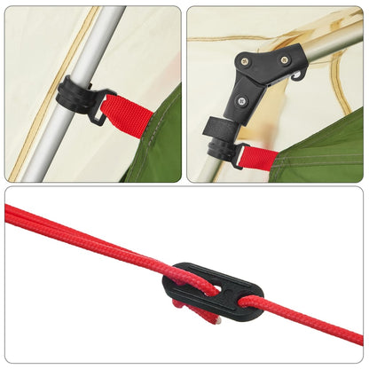 Familienzelt Mit Vorzelt 9 Personen Quick Release Grün