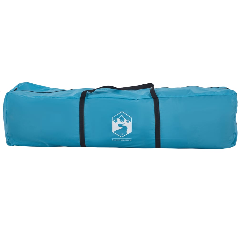 Familienzelt Mit Vorzelt 9 Personen Quick Release Blau