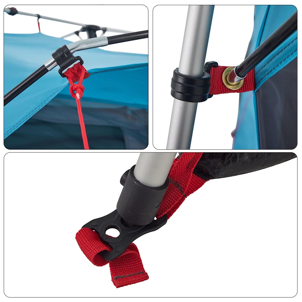 Familienzelt Für 7 Personen Quick Release Blau