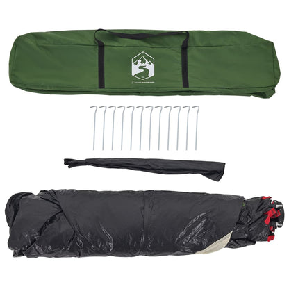 Campingzelt 4 Personen Quick Release Grün