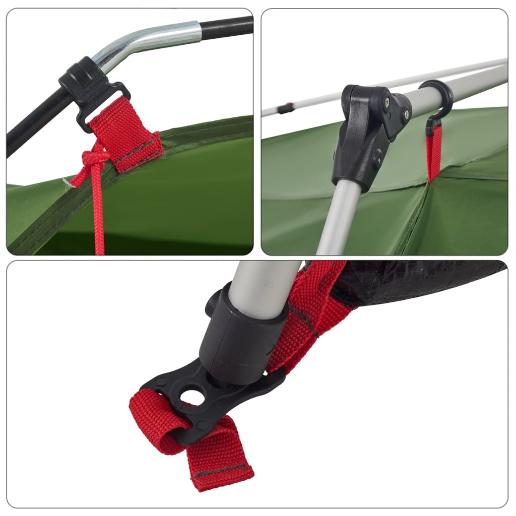 Campingzelt 4 Personen Quick Release Grün