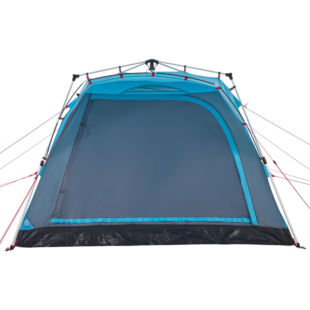 Campingzelt 4 Personen Quick Release Blau