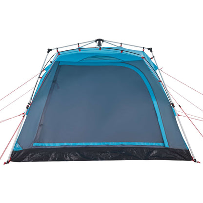 Campingzelt 4 Personen Quick Release Blau