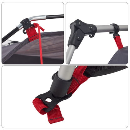 Campingzelt 4 Personen Quick Release Grau Und Orange