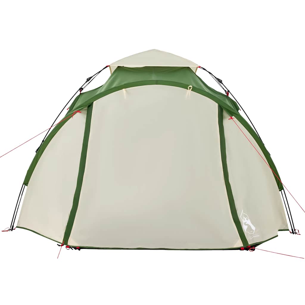Kuppel-Campingzelt 3 Personen Quick Release Grün