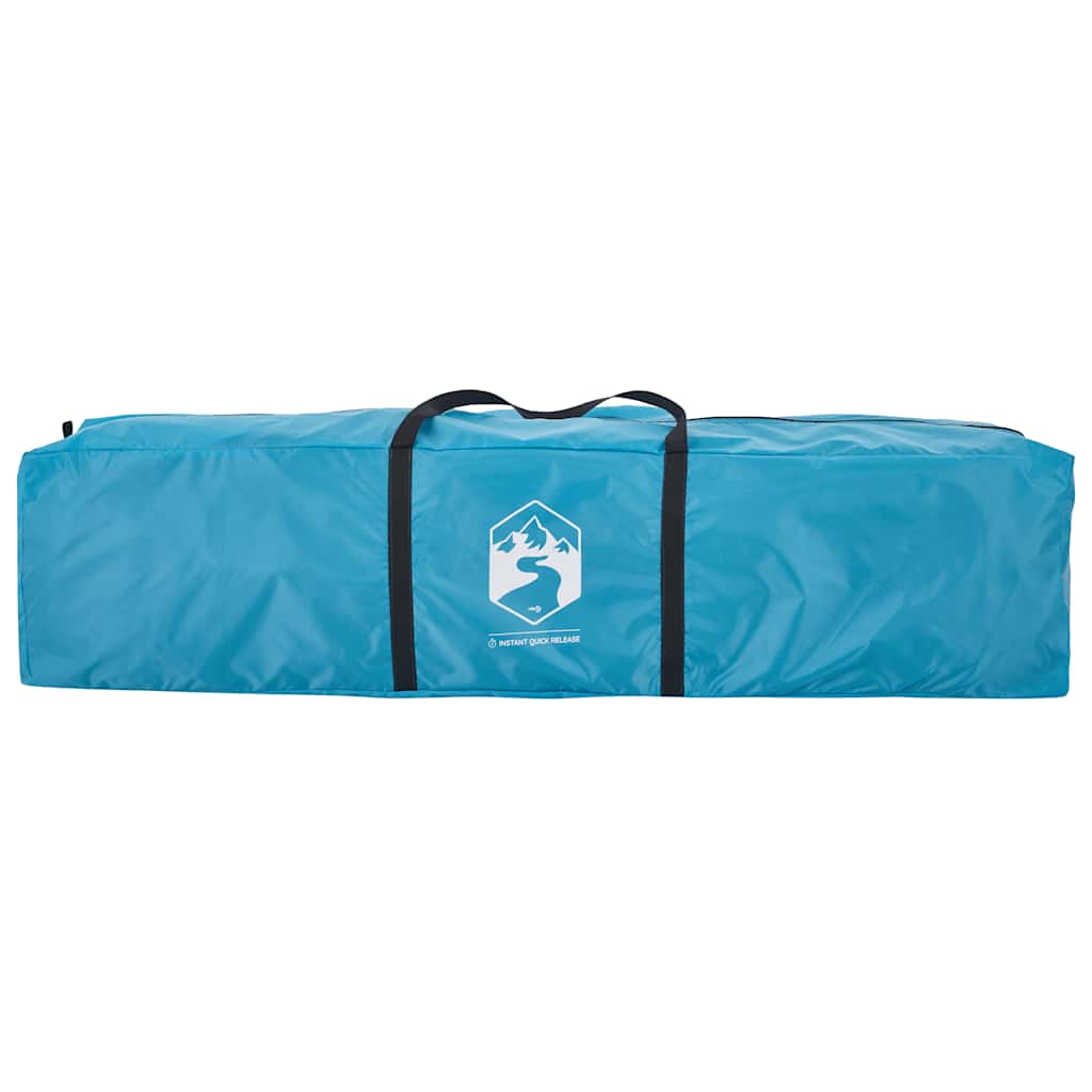 Kuppel-Familienzelt 10 Personen Quick Release Blau