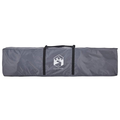 Kuppel-Familienzelt 10 Personen Quick Release Grau Und Orange