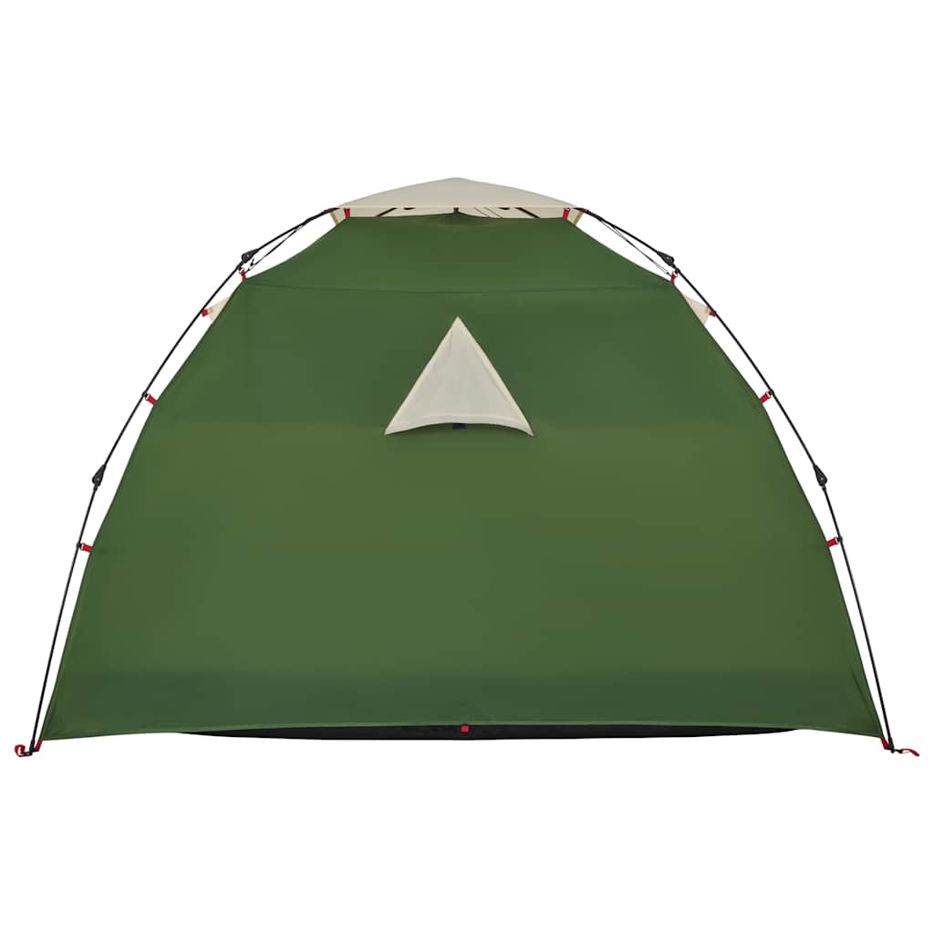 Kuppel-Campingzelt 4 Personen Quick Release Grün