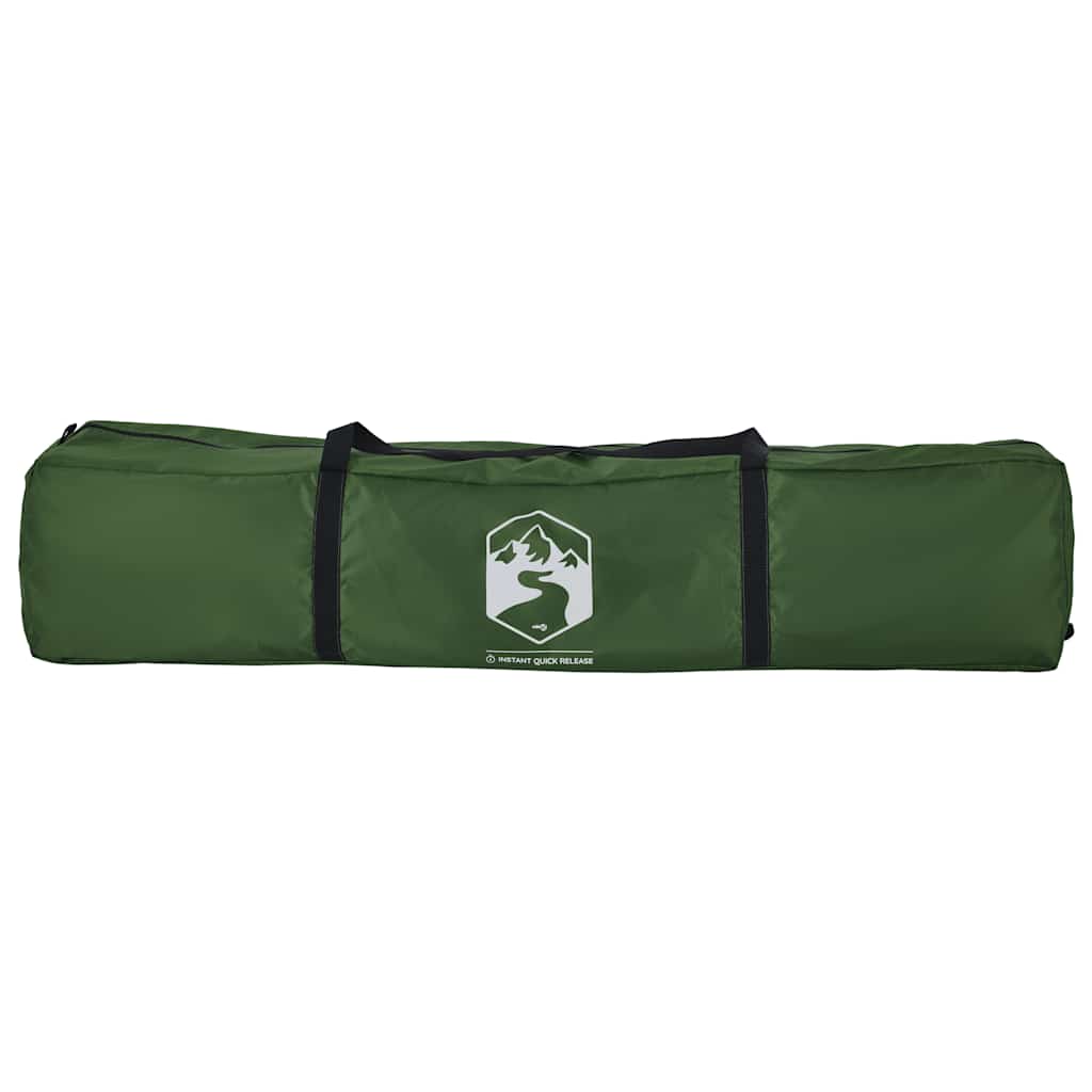 Kuppel-Campingzelt 4 Personen Quick Release Grün
