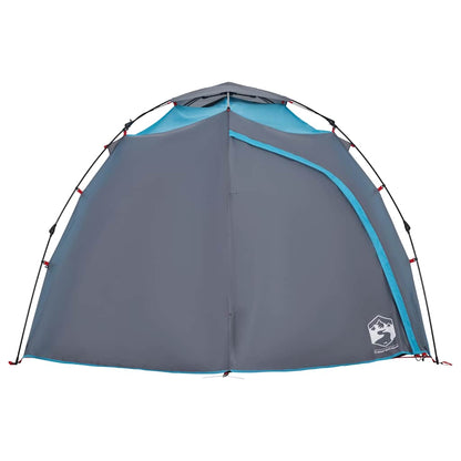 Kuppel-Campingzelt 4 Personen Quick Release Blau