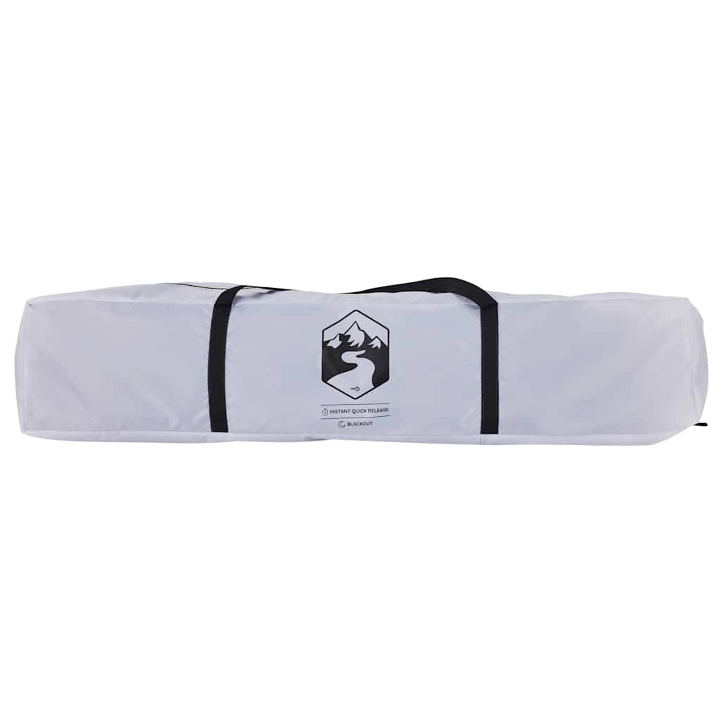 Kuppel-Campingzelt 4 Personen Weiß Verdunkelt Quick Release