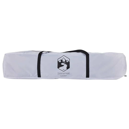 Kuppel-Campingzelt 4 Personen Weiß Verdunkelt Quick Release