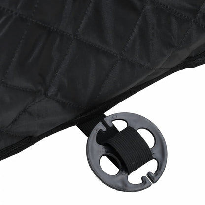 Hunde-Autositz Schwarz 45X45X25/55 Cm Zaun