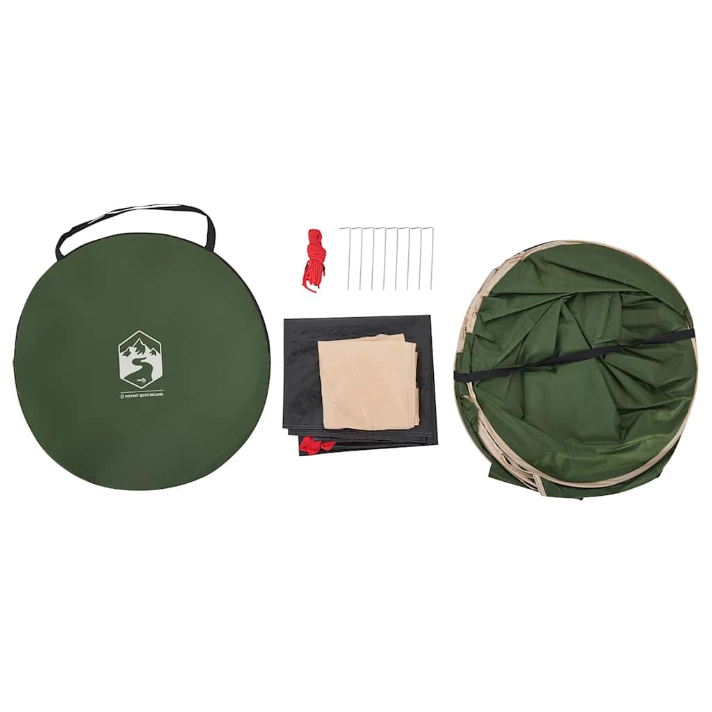Sichtschutzzelt Pop-Up Wasserdicht Grün