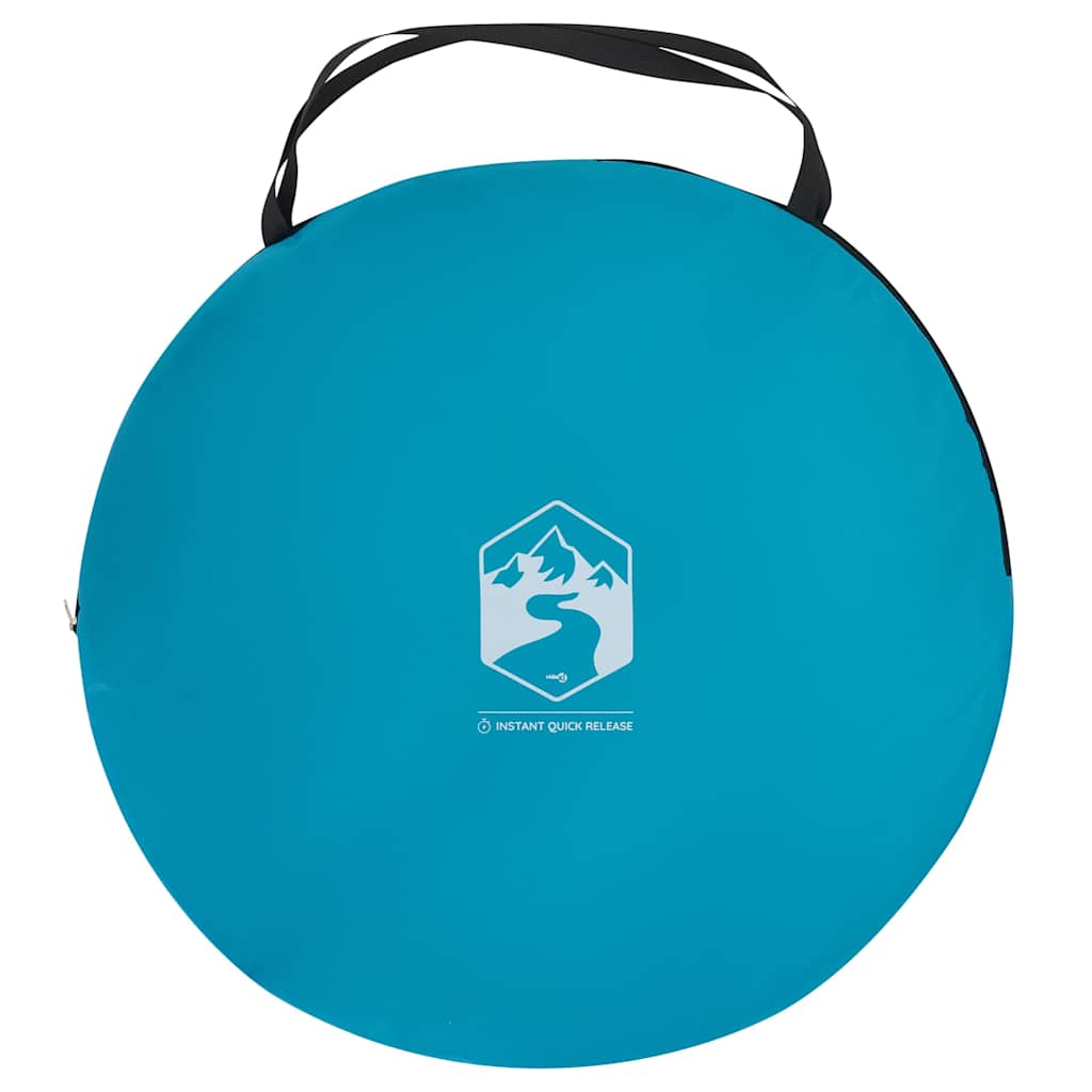 Sichtschutzzelt Pop-Up Wasserdicht Blau