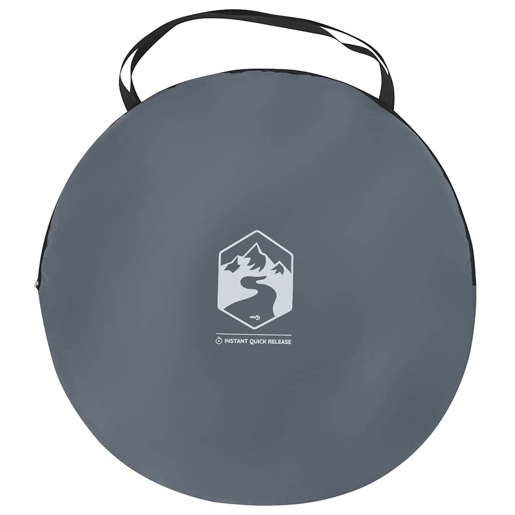 Sichtschutzzelt Pop-Up Wasserdicht Grau Und Orange