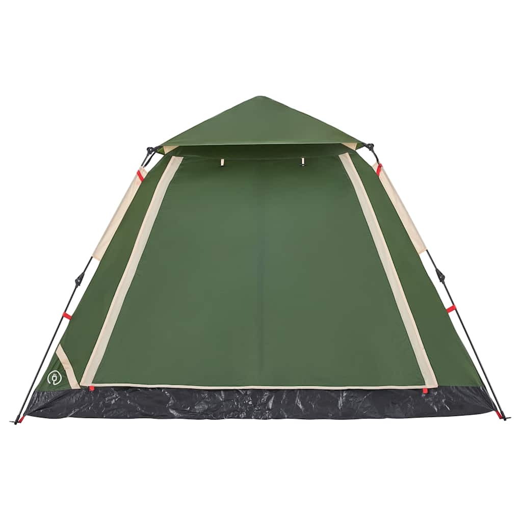 Kuppel-Campingzelt 5 Personen Quick Release Grün