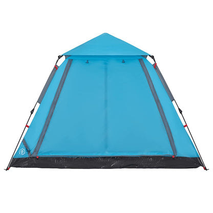 Kuppel-Campingzelt 5 Personen Quick Release Blau