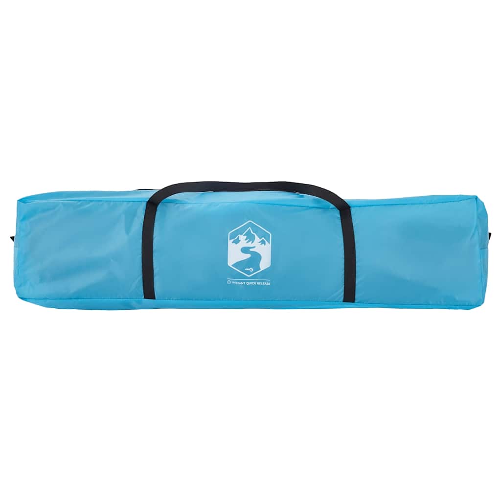 Kuppel-Campingzelt 5 Personen Quick Release Blau