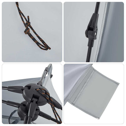 Strandzelt Quick Release Wasserdicht Grau