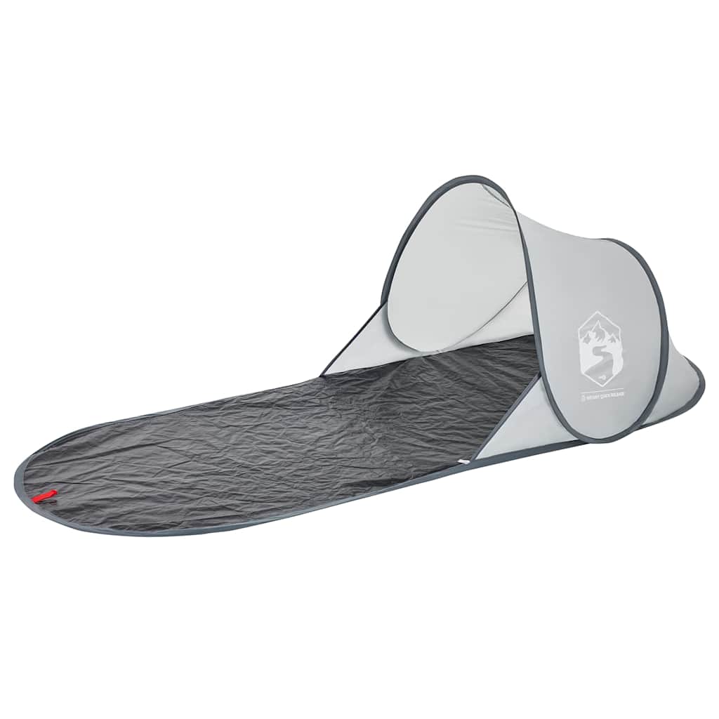 Strandzelt Pop-Up Wasserdicht Grau