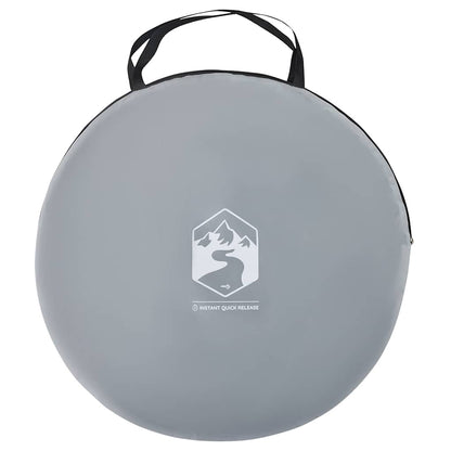 Strandzelt Pop-Up Wasserdicht Grau