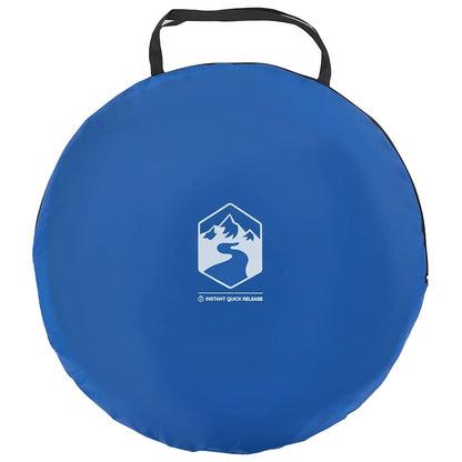 Strandzelt 2 Personen Pop-Up Wasserdicht Azurblau