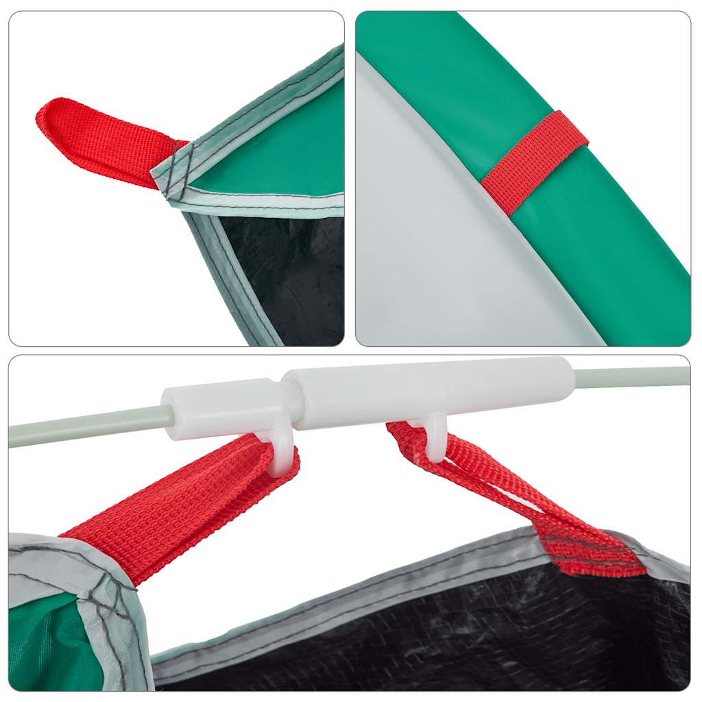 Strandzelt 2 Personen Seegrün Pop-Up Wasserdicht Meeresgrün