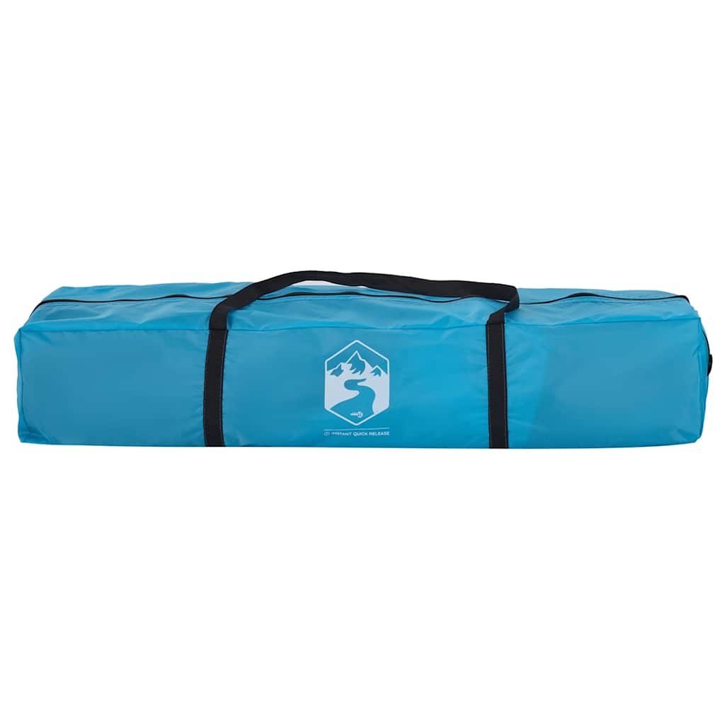 Kuppel-Campingzelt 4 Personen Quick Release Blau