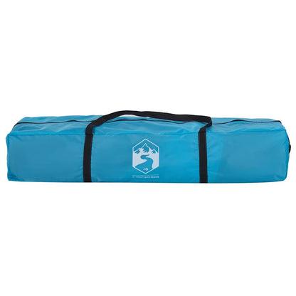Kuppel-Campingzelt 4 Personen Quick Release Blau